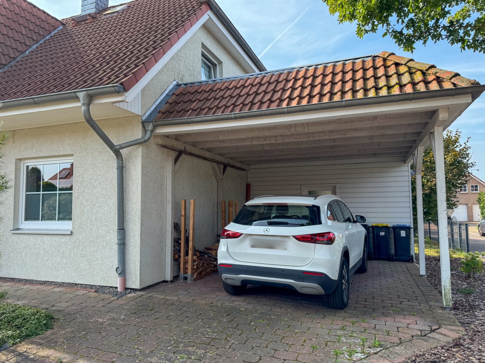 Ansicht Carport