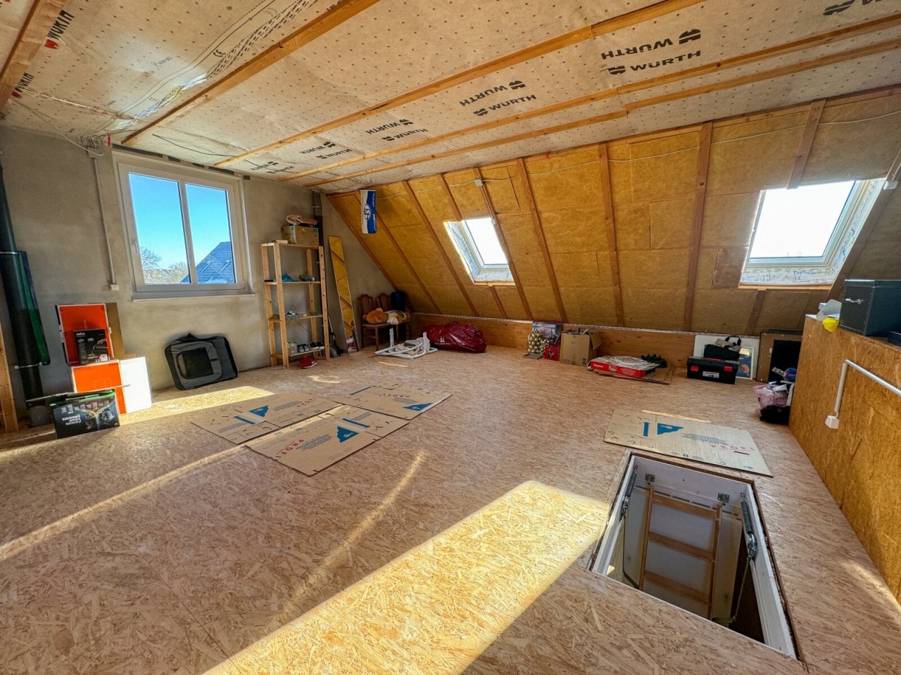 Ansicht Spitzboden Ansicht Spitzboden