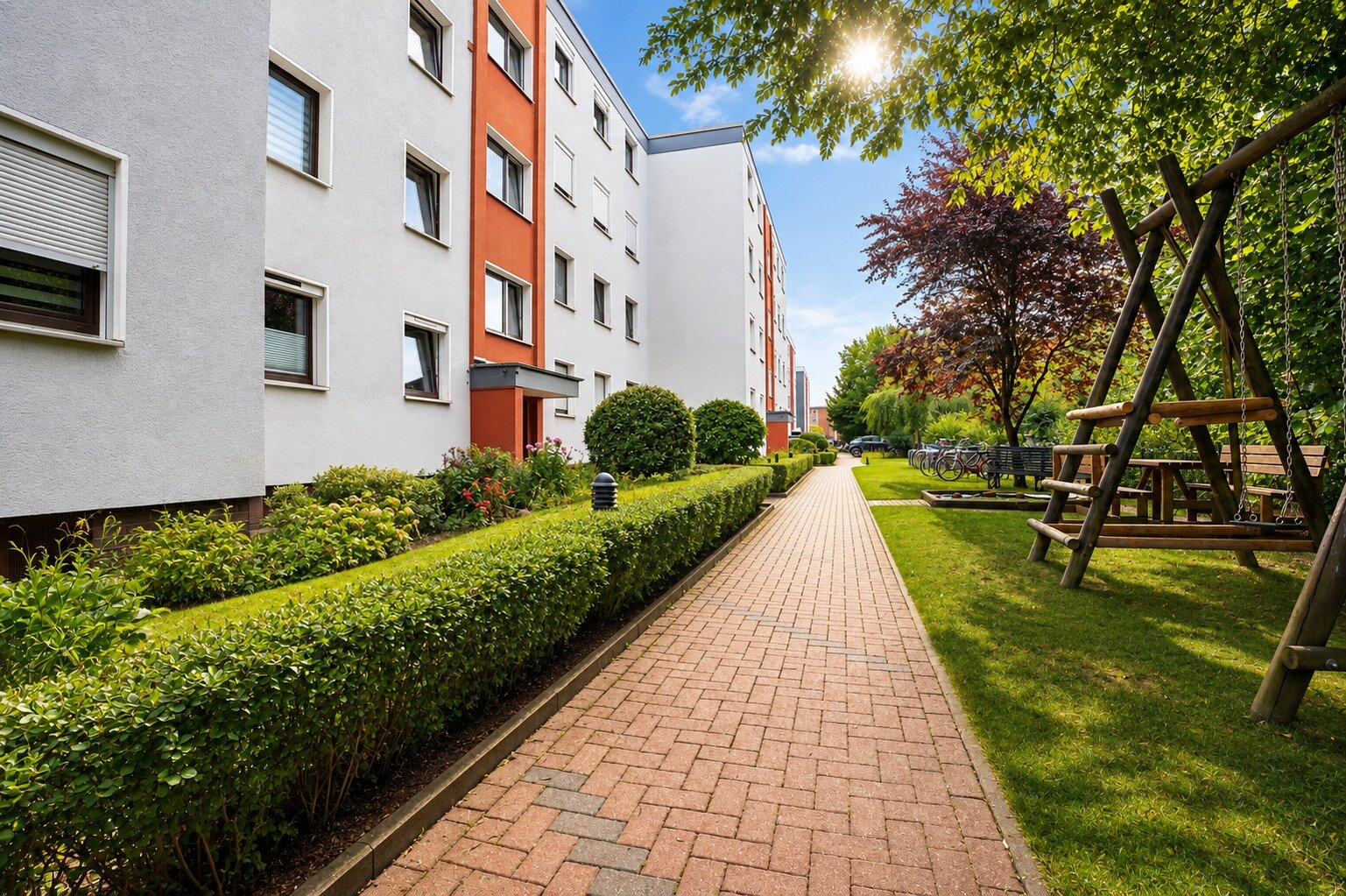 96 m² zum Wohlfühlen – großzügige Eigentumswohnung mit Balkon 96 m² zum Wohlfühlen – großzügige Eigentumswohnung mit Balkon